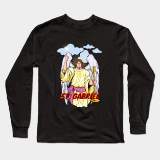 St. Gabriel Archangel 2 Long Sleeve T-Shirt